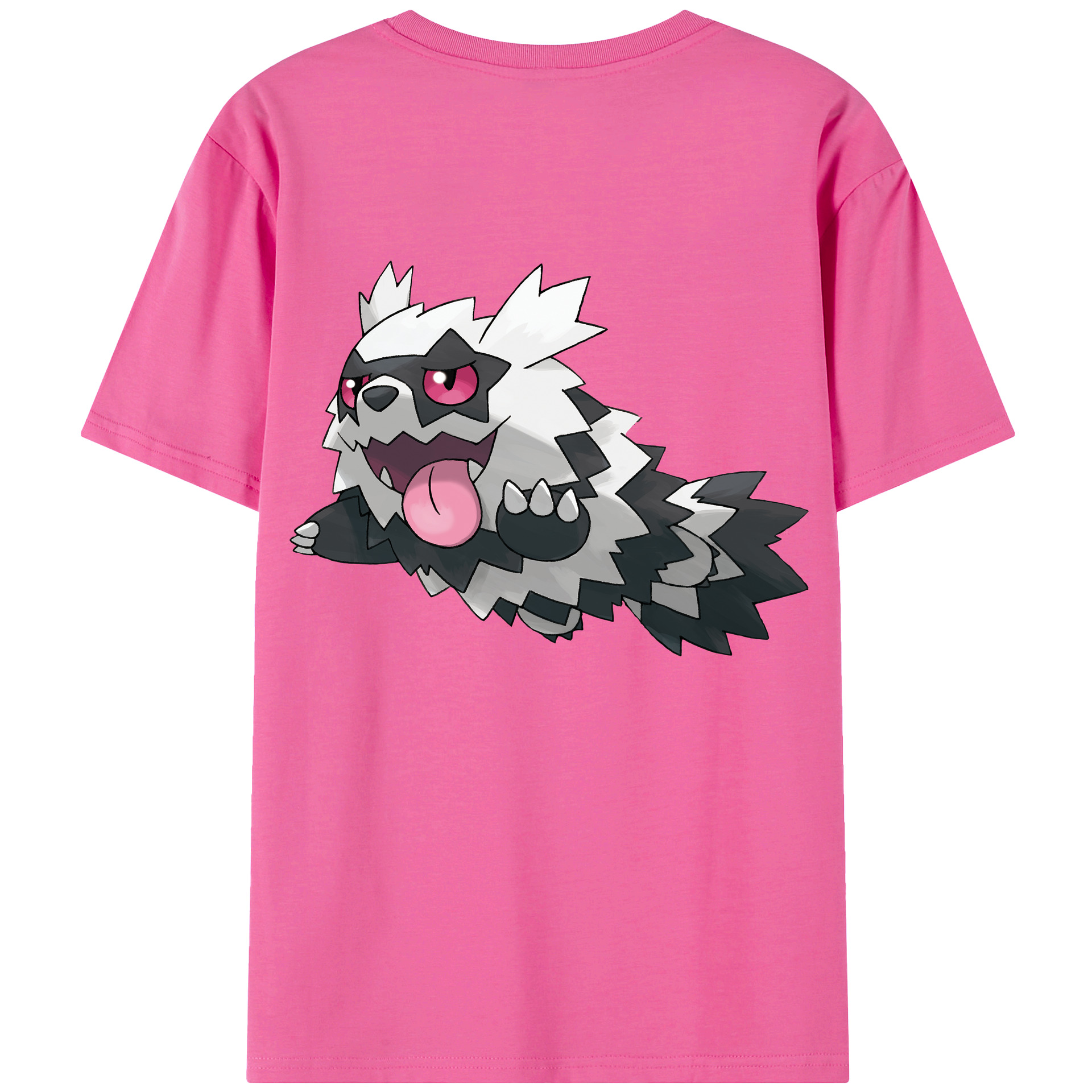 （画像用） ポケットモンスター Pokémon レディース半袖Tシャツ(バックプリント)